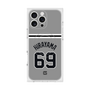 プレミアムスクエアケース with MagSafe［ 読売ジャイアンツ - #69 HIRAYAMA - ビジター ］