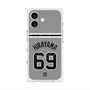 プレミアムスクエアケース with MagSafe［ 読売ジャイアンツ - #69 HIRAYAMA - ビジター ］
