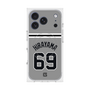プレミアムスクエアケース with MagSafe［ 読売ジャイアンツ - #69 HIRAYAMA - ビジター ］