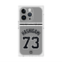 プレミアムスクエアケース with MagSafe［ 読売ジャイアンツ - #73 HASHIGAMI - ビジター ］