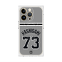 プレミアムスクエアケース with MagSafe［ 読売ジャイアンツ - #73 HASHIGAMI - ビジター ］
