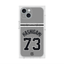 プレミアムスクエアケース with MagSafe［ 読売ジャイアンツ - #73 HASHIGAMI - ビジター ］