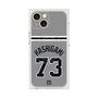 プレミアムスクエアケース with MagSafe［ 読売ジャイアンツ - #73 HASHIGAMI - ビジター ］