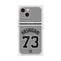 プレミアムスクエアケース with MagSafe［ 読売ジャイアンツ - #73 HASHIGAMI - ビジター ］