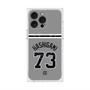 プレミアムスクエアケース with MagSafe［ 読売ジャイアンツ - #73 HASHIGAMI - ビジター ］
