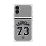 プレミアムスクエアケース with MagSafe［ 読売ジャイアンツ - #73 HASHIGAMI - ビジター ］