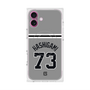 プレミアムスクエアケース with MagSafe［ 読売ジャイアンツ - #73 HASHIGAMI - ビジター ］