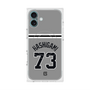プレミアムスクエアケース with MagSafe［ 読売ジャイアンツ - #73 HASHIGAMI - ビジター ］