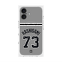 プレミアムスクエアケース with MagSafe［ 読売ジャイアンツ - #73 HASHIGAMI - ビジター ］