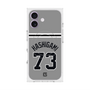 プレミアムスクエアケース with MagSafe［ 読売ジャイアンツ - #73 HASHIGAMI - ビジター ］