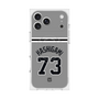 プレミアムスクエアケース with MagSafe［ 読売ジャイアンツ - #73 HASHIGAMI - ビジター ］