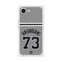 プレミアムスクエアケース with MagSafe［ 読売ジャイアンツ - #73 HASHIGAMI - ビジター ］