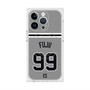 プレミアムスクエアケース with MagSafe［ 読売ジャイアンツ - #99 FUJII - ビジター ］