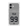 プレミアムスクエアケース with MagSafe［ 読売ジャイアンツ - #99 FUJII - ビジター ］