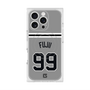 プレミアムスクエアケース with MagSafe［ 読売ジャイアンツ - #99 FUJII - ビジター ］