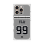 プレミアムスクエアケース with MagSafe［ 読売ジャイアンツ - #99 FUJII - ビジター ］