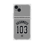 プレミアムスクエアケース with MagSafe［ 読売ジャイアンツ - #103 HASHIMOTO - ビジター ］