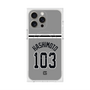 プレミアムスクエアケース with MagSafe［ 読売ジャイアンツ - #103 HASHIMOTO - ビジター ］