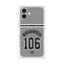 プレミアムスクエアケース with MagSafe［ 読売ジャイアンツ - #106 WAKABAYASHI - ビジター ］