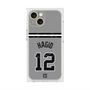 プレミアムスクエアケース with MagSafe［ 読売ジャイアンツ - #12 HAGIO - ビジター ］