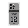 プレミアムスクエアケース with MagSafe［ 読売ジャイアンツ - #12 HAGIO - ビジター ］