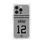 プレミアムスクエアケース with MagSafe［ 読売ジャイアンツ - #12 HAGIO - ビジター ］