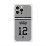 プレミアムスクエアケース with MagSafe［ 読売ジャイアンツ - #12 HAGIO - ビジター ］