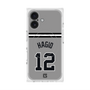 プレミアムスクエアケース with MagSafe［ 読売ジャイアンツ - #12 HAGIO - ビジター ］