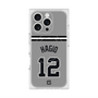 プレミアムスクエアケース with MagSafe［ 読売ジャイアンツ - #12 HAGIO - ビジター ］