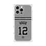 プレミアムスクエアケース with MagSafe［ 読売ジャイアンツ - #12 HAGIO - ビジター ］