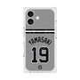 プレミアムスクエアケース with MagSafe［ 読売ジャイアンツ - #19 YAMASAKI - ビジター ］