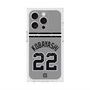 プレミアムスクエアケース with MagSafe［ 読売ジャイアンツ - #22 KOBAYASHI - ビジター ］
