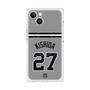 プレミアムスクエアケース with MagSafe［ 読売ジャイアンツ - #27 KISHIDA - ビジター ］