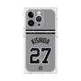 プレミアムスクエアケース with MagSafe［ 読売ジャイアンツ - #27 KISHIDA - ビジター ］