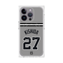 プレミアムスクエアケース with MagSafe［ 読売ジャイアンツ - #27 KISHIDA - ビジター ］
