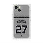 プレミアムスクエアケース with MagSafe［ 読売ジャイアンツ - #27 KISHIDA - ビジター ］