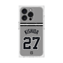 プレミアムスクエアケース with MagSafe［ 読売ジャイアンツ - #27 KISHIDA - ビジター ］