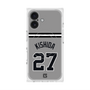 プレミアムスクエアケース with MagSafe［ 読売ジャイアンツ - #27 KISHIDA - ビジター ］