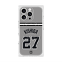 プレミアムスクエアケース with MagSafe［ 読売ジャイアンツ - #27 KISHIDA - ビジター ］