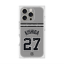 プレミアムスクエアケース with MagSafe［ 読売ジャイアンツ - #27 KISHIDA - ビジター ］