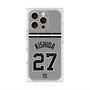 プレミアムスクエアケース with MagSafe［ 読売ジャイアンツ - #27 KISHIDA - ビジター ］