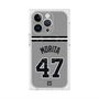 プレミアムスクエアケース with MagSafe［ 読売ジャイアンツ - #47 MORITA - ビジター ］