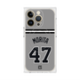 プレミアムスクエアケース with MagSafe［ 読売ジャイアンツ - #47 MORITA - ビジター ］
