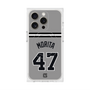 プレミアムスクエアケース with MagSafe［ 読売ジャイアンツ - #47 MORITA - ビジター ］