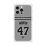 プレミアムスクエアケース with MagSafe［ 読売ジャイアンツ - #47 MORITA - ビジター ］