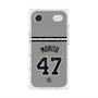 プレミアムスクエアケース with MagSafe［ 読売ジャイアンツ - #47 MORITA - ビジター ］