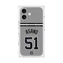 プレミアムスクエアケース with MagSafe［ 読売ジャイアンツ - #51 ASANO - ビジター ］