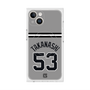プレミアムスクエアケース with MagSafe［ 読売ジャイアンツ - #53 TAKANASHI - ビジター ］