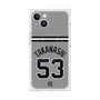 プレミアムスクエアケース with MagSafe［ 読売ジャイアンツ - #53 TAKANASHI - ビジター ］