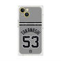 プレミアムスクエアケース with MagSafe［ 読売ジャイアンツ - #53 TAKANASHI - ビジター ］